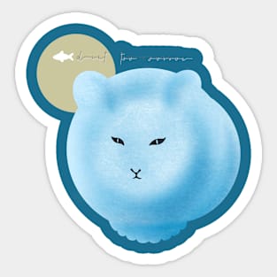 Fat Cat | Diet Tomorrow Sticker